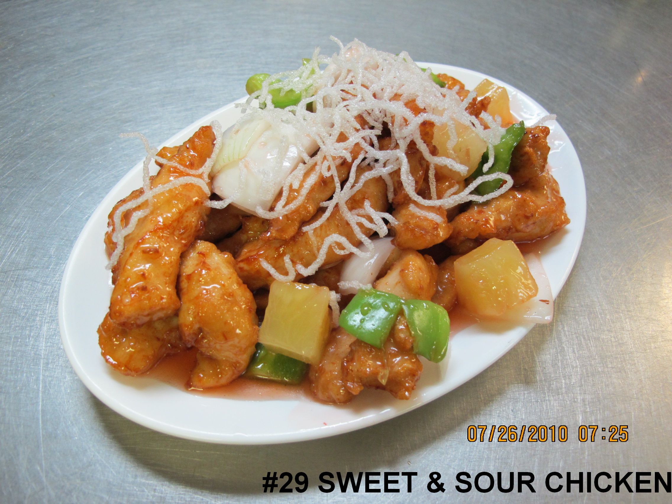 29. sweet and sour chicken