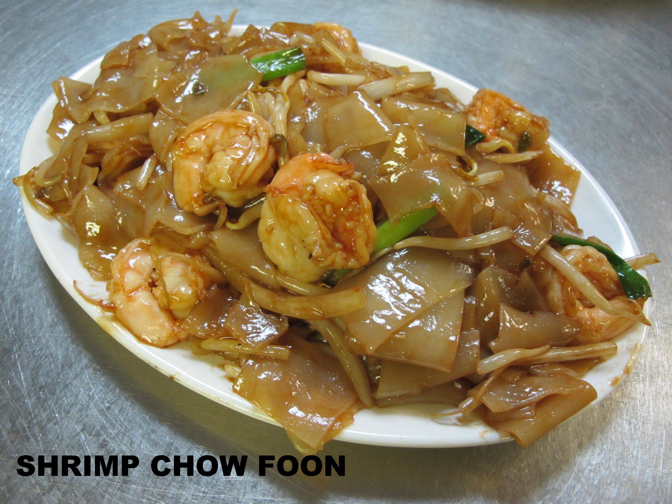 133. shrimp chow foon