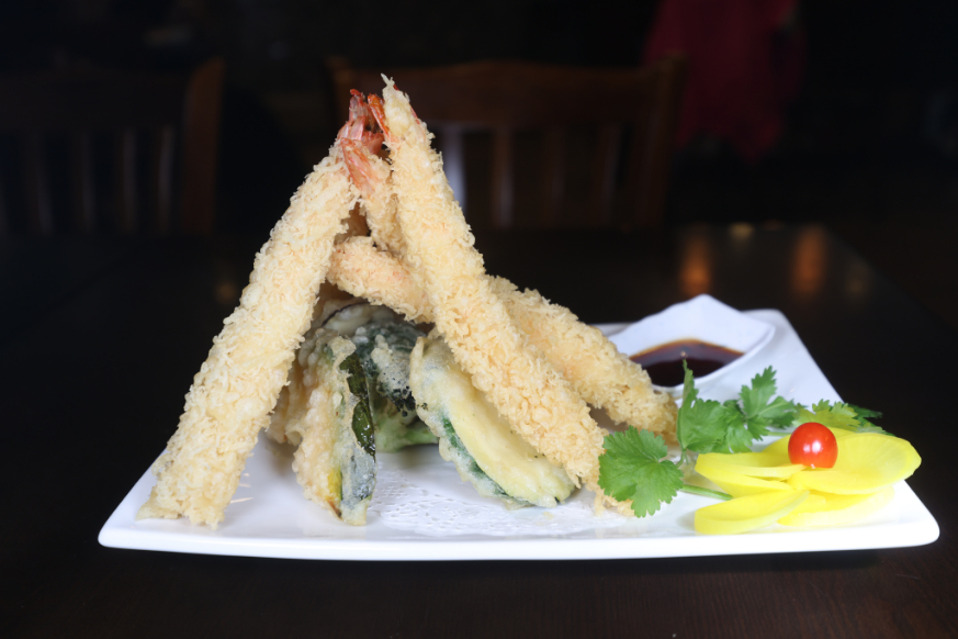 shrimp & vegetable tempura