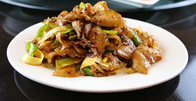 p04 sichuan double cooked pork 四川回锅肉 [spicy]