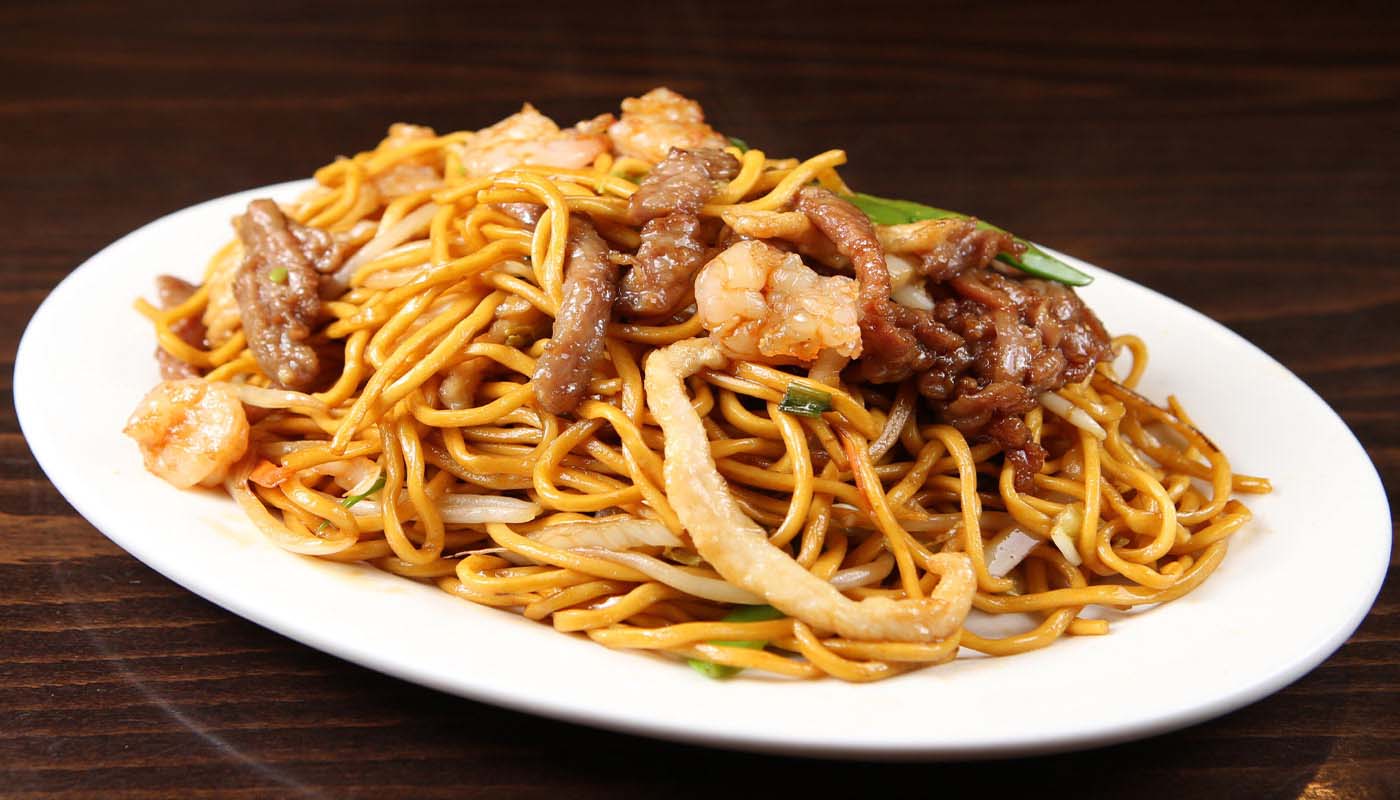 house lo mein 本楼捞面