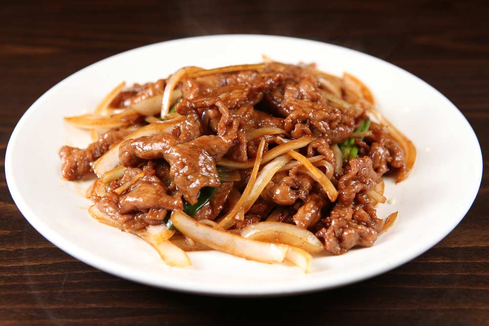 beef w.scallion 葱爆牛