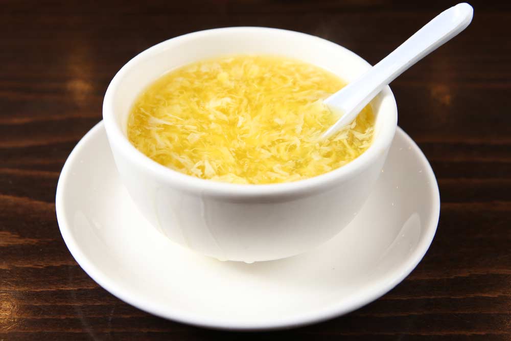 egg drop soup 蛋花湯