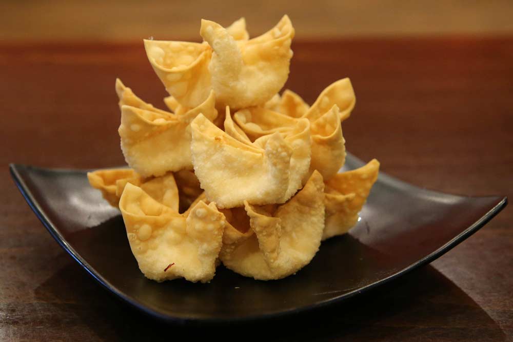 fried crab rangoon 蟹角