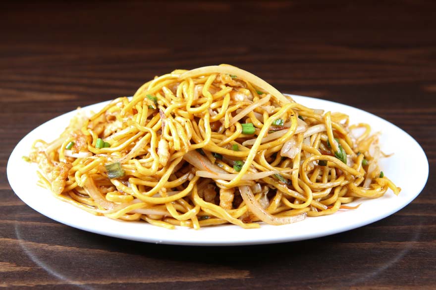 n051 chicken lo mein 鸡捞面