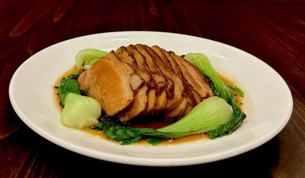 house special steamed fresh bacon 老四川扣肉