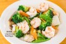 sf03. jumbo shrimp with mixed vegetables 素菜蝦