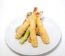 prawn and vegetables tempura